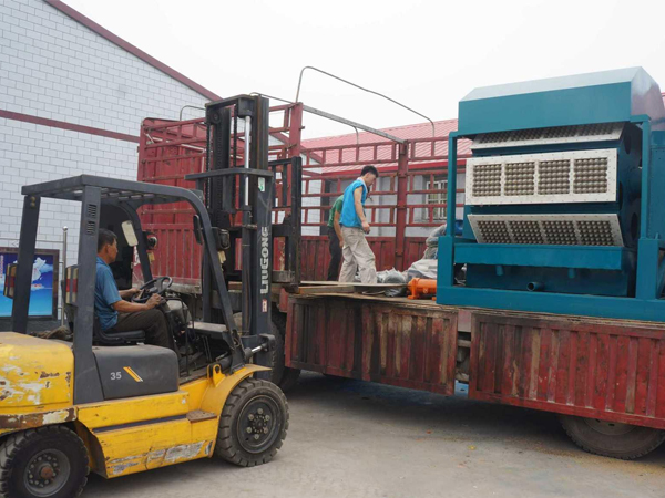 4X8蛋托機發(fā)貨